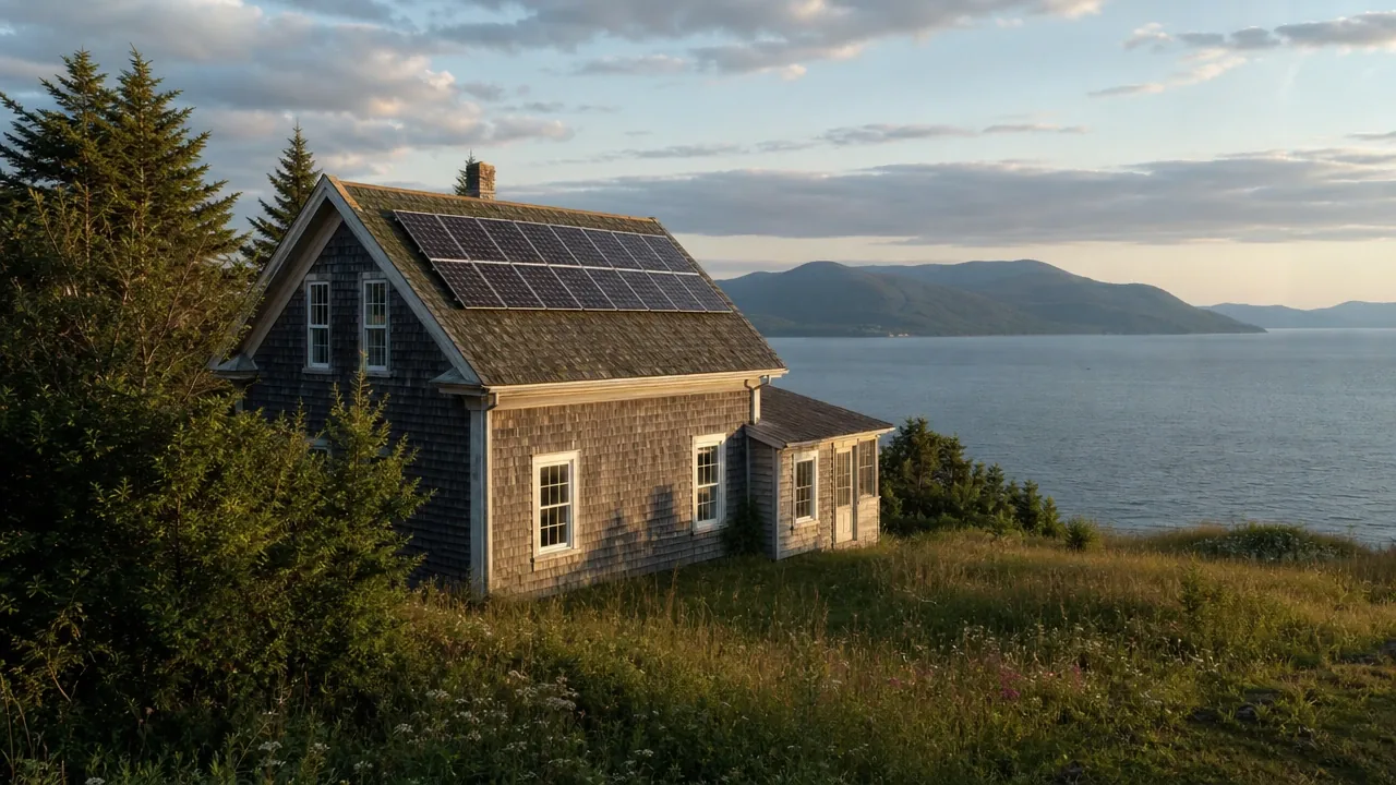 Ce que rapporte un système solaire au Bas-Saint-Laurent